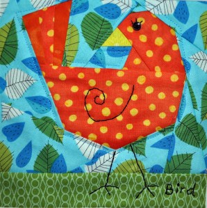 Bird Block Close-Up