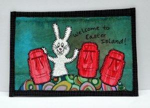 Easter Island Postcard