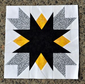 Black, White, and Yellow Zinger by Dorothy H