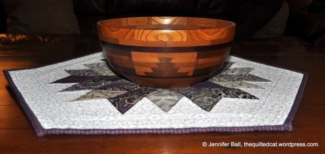 Rock Candy with Handmade Wooden Bowl