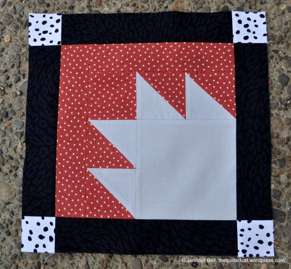 Aurifil BOM - April Block