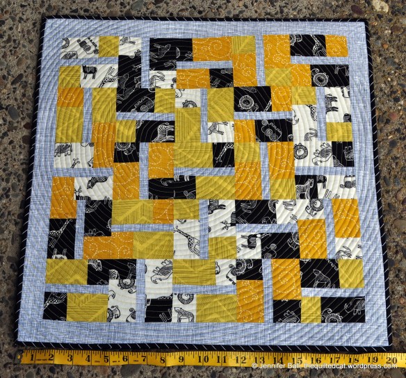 Sunny Savannah, Completed Quilt 