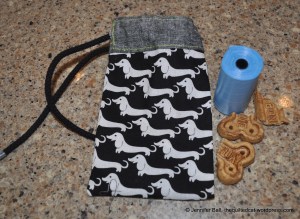 Doggie Poo Bag and Treat Holder