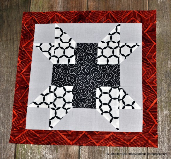 Aurifil July BOM - On the Plus Side