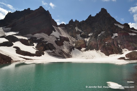 Unnamed Glacier Lake at Broken Top