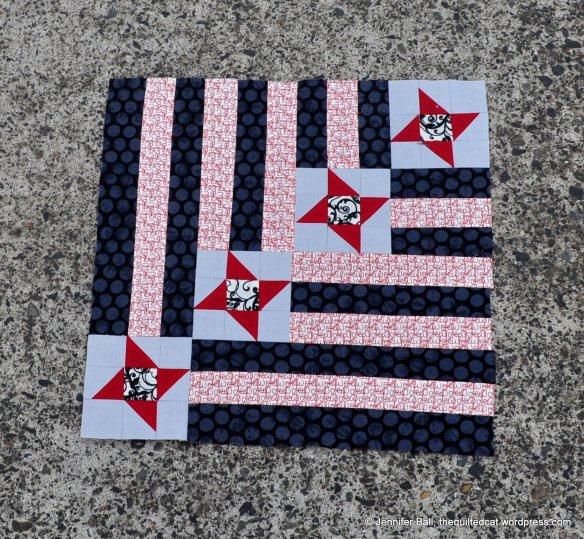 Aurifil BOM, September's Block