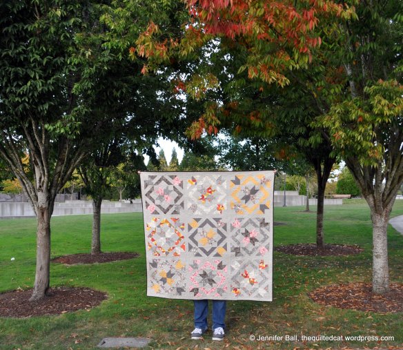Star Light Star Bright Quilt and the Fall Leaves