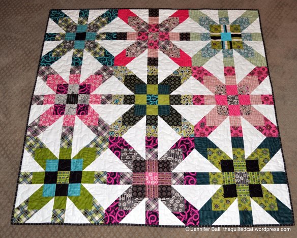 Completed Supernova Quilt