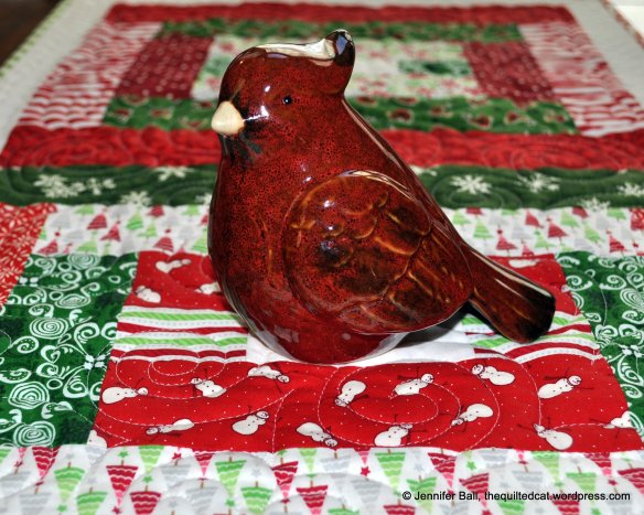 Ceramic cardinal