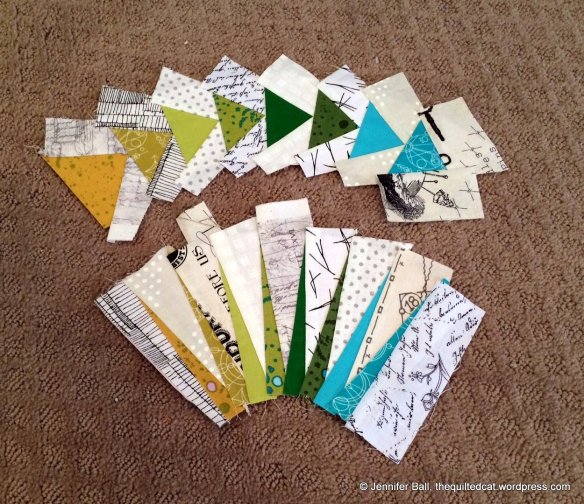 Paper pieced segments