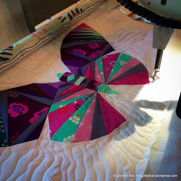 Quilting the Beautiful Butterfly!