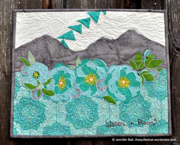 Sisters in Bloom Quilt Entry for the MQG Challenge