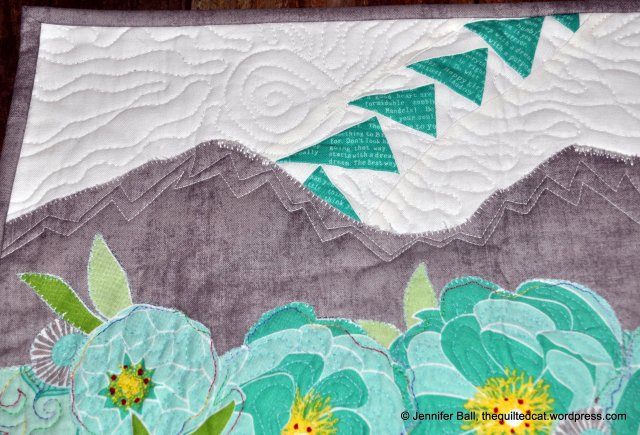 Spontaneous, paper-pieced flying geese!